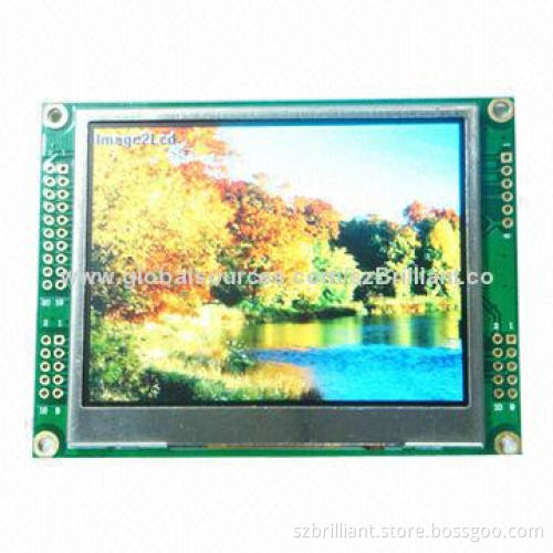 3.5-inch TFT Color LCD Display Panel, Support MCU Interface and I2C or 3 Wire, 4 Wire, SPII/F